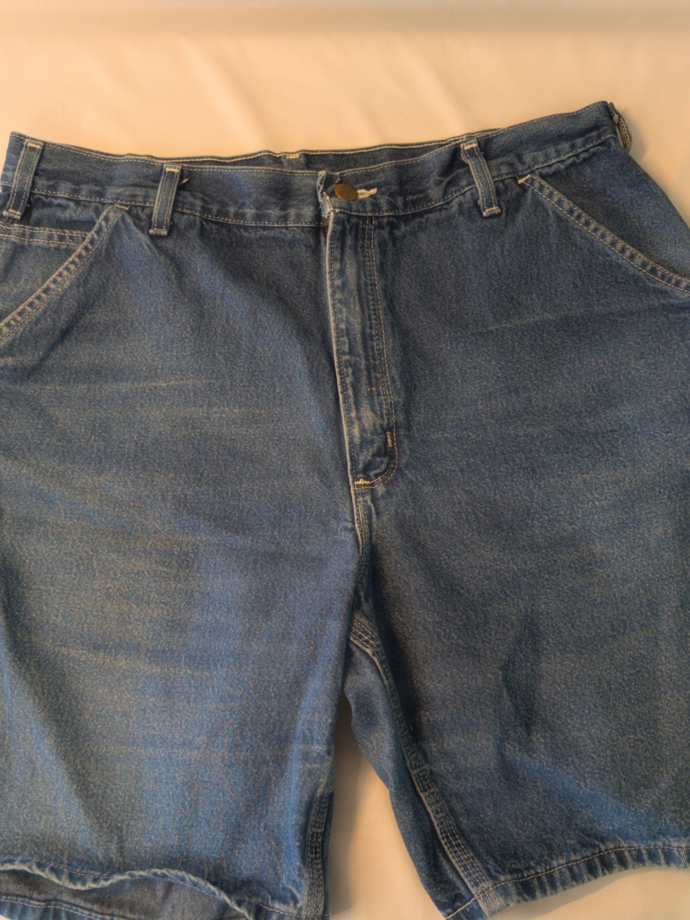 Carhartt Men's  Size 36 Blue Relaxed Fit Denim Shorts